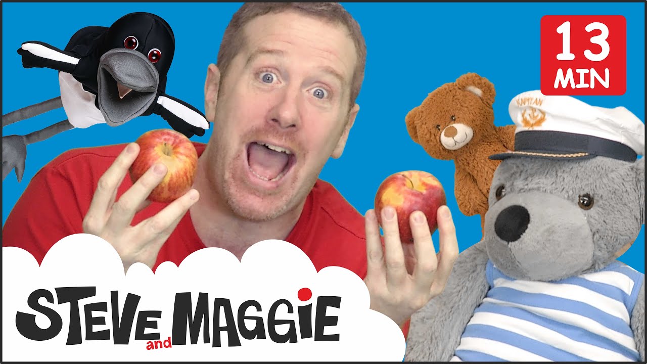 Teddy Bear Stories with Steve and Maggie | Picnic for Kids from Wow English TV | Speak English
