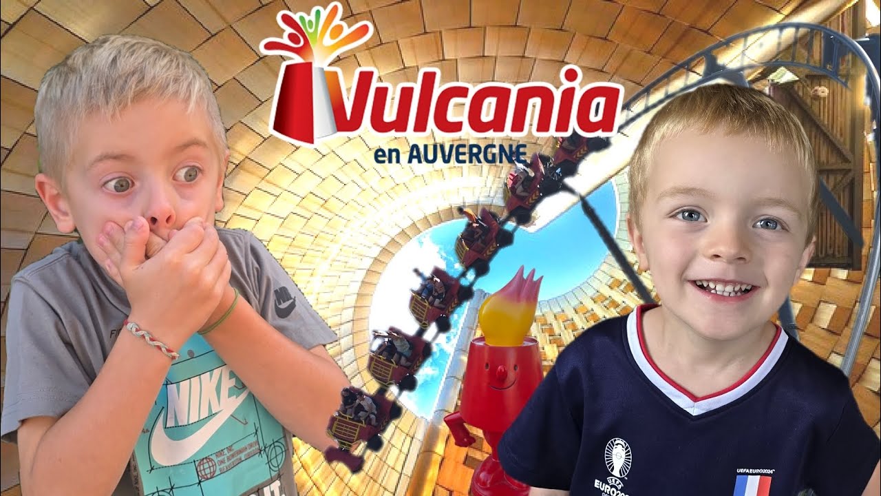 Raphaël et Hugo à VULCANIA 