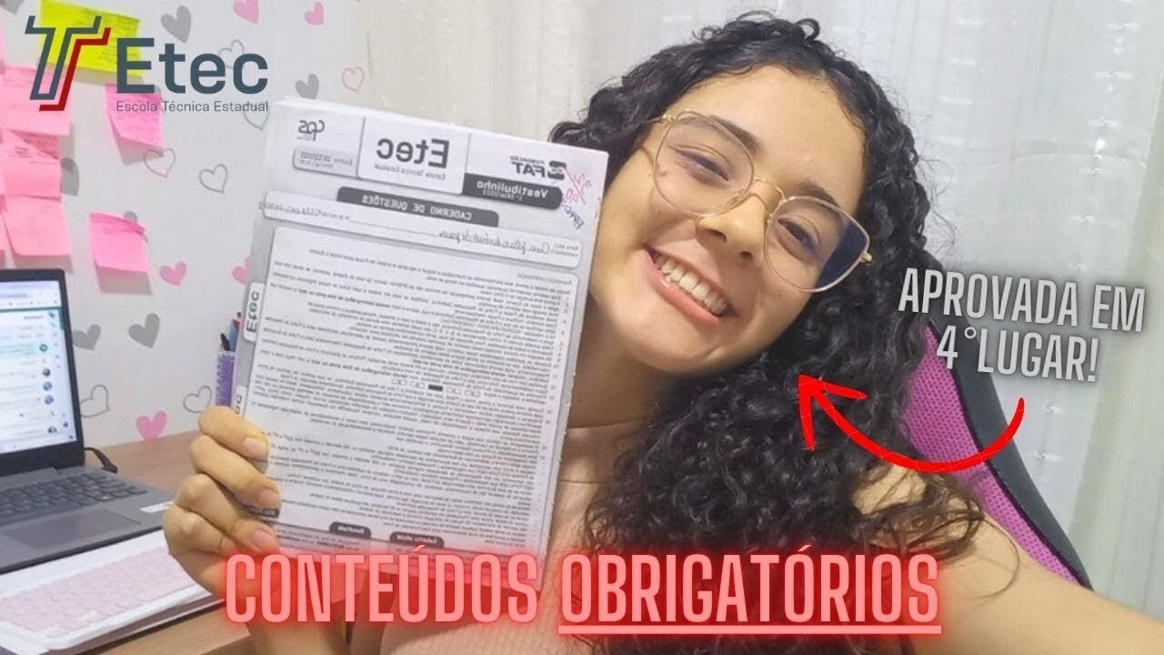 NÃO FAÇA A PROVA DA ETEC SEM SABER ISSO! 🚨 📚O QUE ESTUDAR EM POUCO TEMPO - ETEC 2025