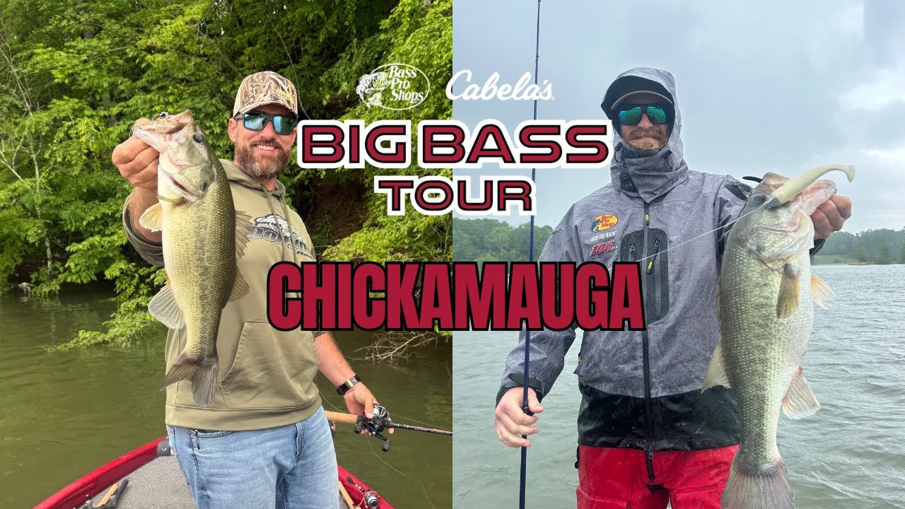CABELAS BIG BASS TOUR LAKE CHICKAMAUGA | New CPF Swim Jig Review |