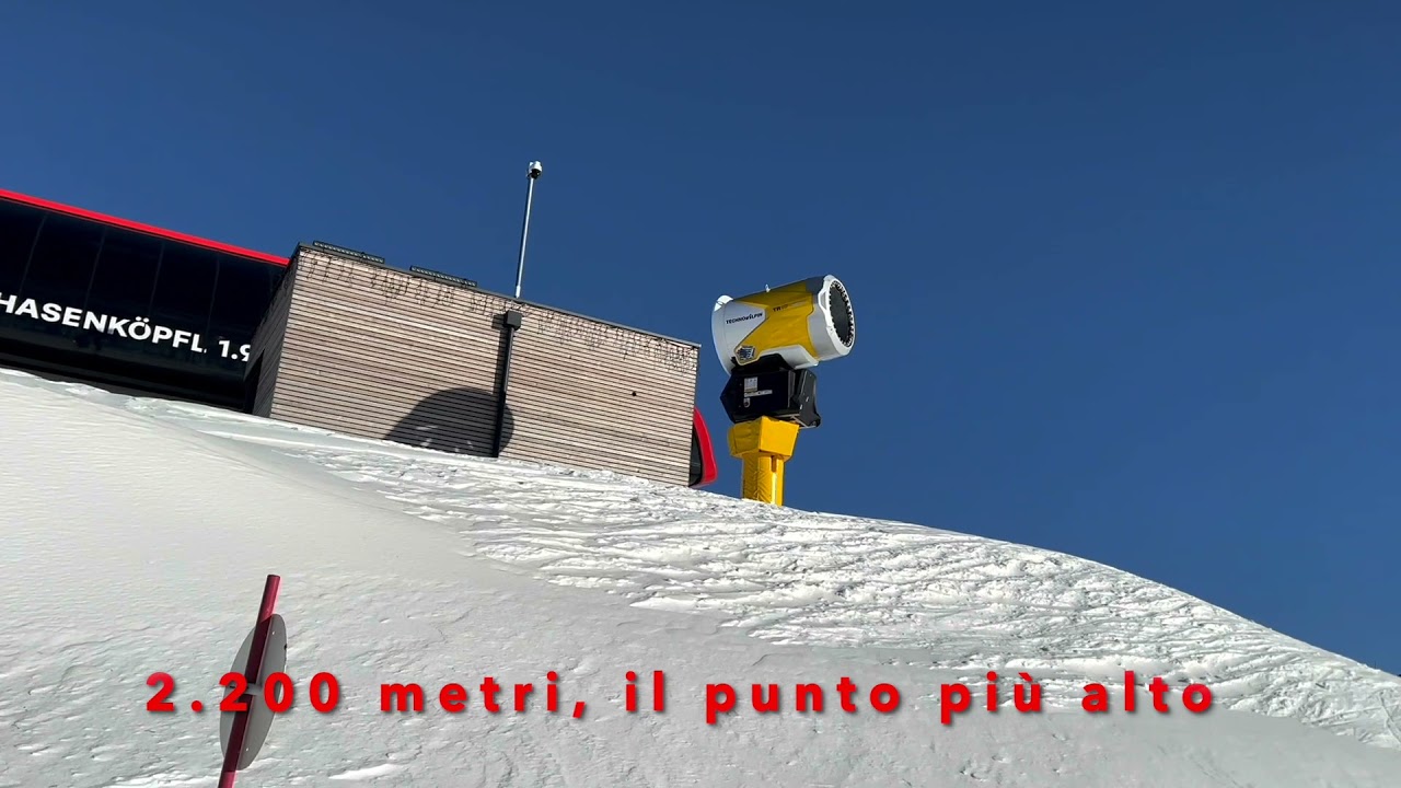 Sul Monte Elmo con gli sci