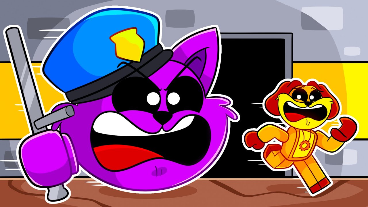 DogDay e CatNap FUGIRAM da PRISÃO do CABEÇUDO no Roblox!