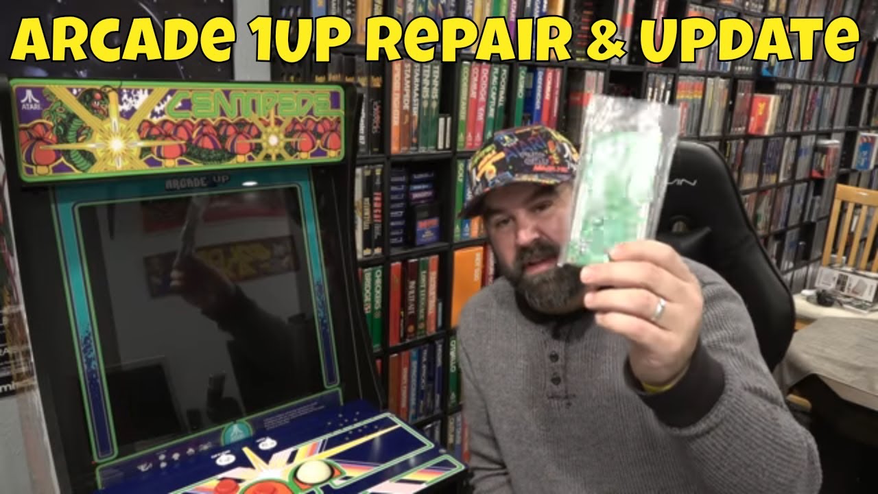 Обновление для ремонта игрового поля Arcade 1up Board и трекбола