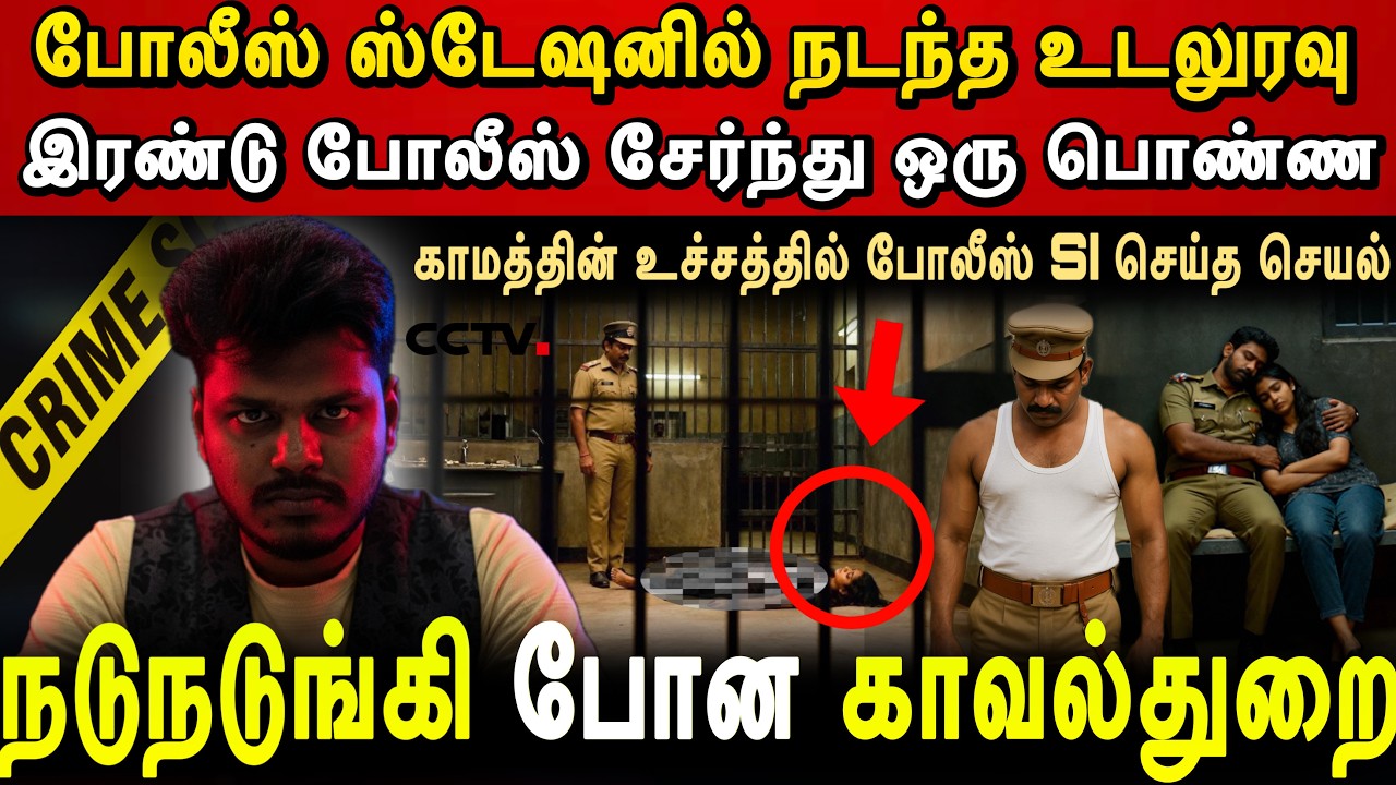 போலீஸ் ஸ்டேஷனில் உ*லுரவு🤯நி*வாணமாக கிடந்த பெண்😨நடந்தது கேட்டா நம்பமாடேங்க Real Crime Story In Tamil
