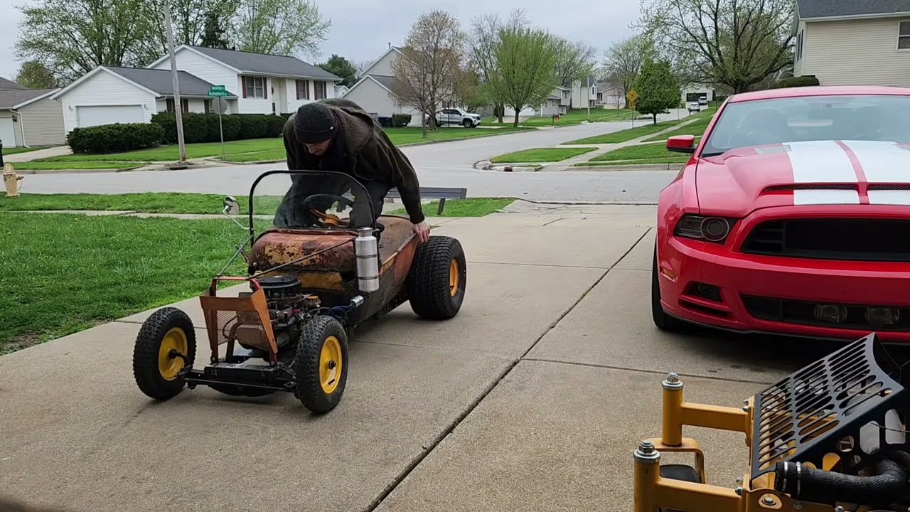 Rat Rod Mini T Bucket Go Kart Build