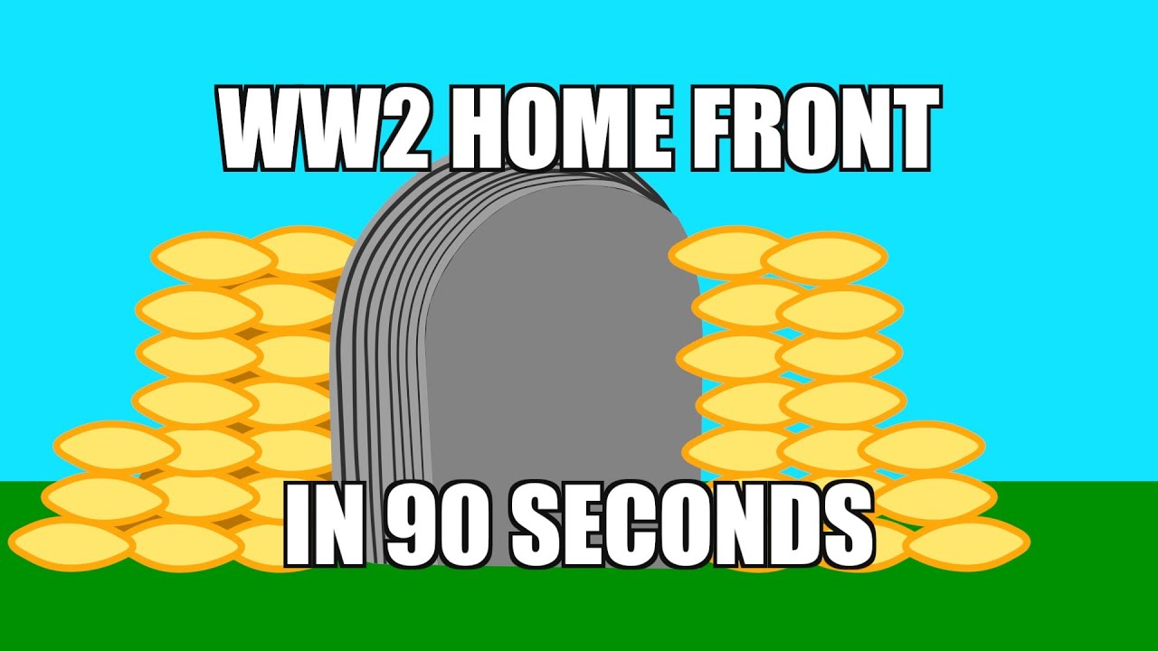 Britain's Home Front - WW2 - in 90 Seconds