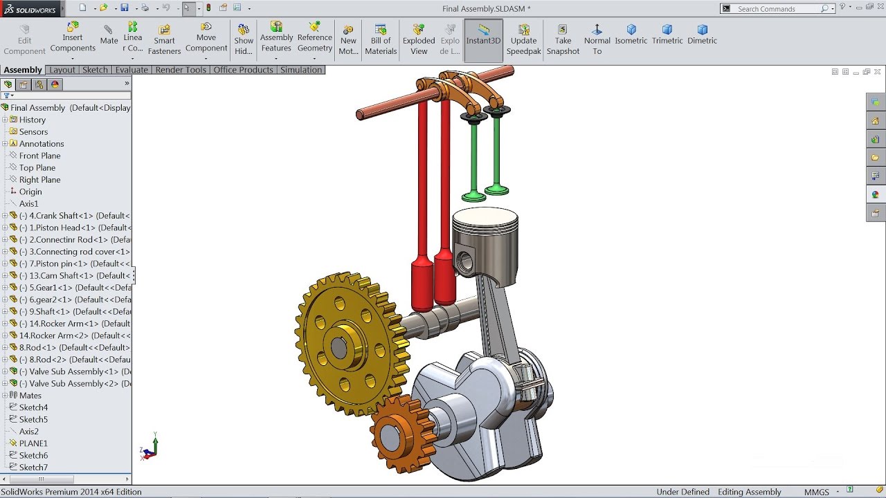 Solidworks tutorial | Sketch Engine in Solidworks