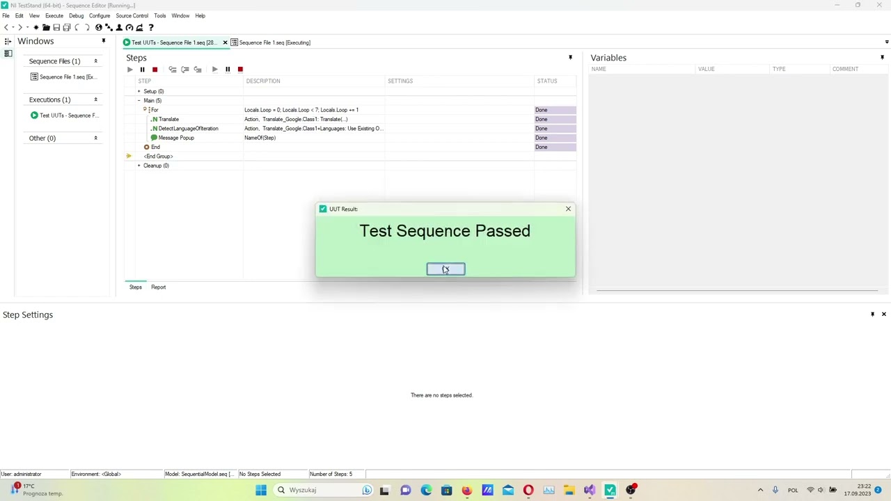 Translation .dll for TestStand.