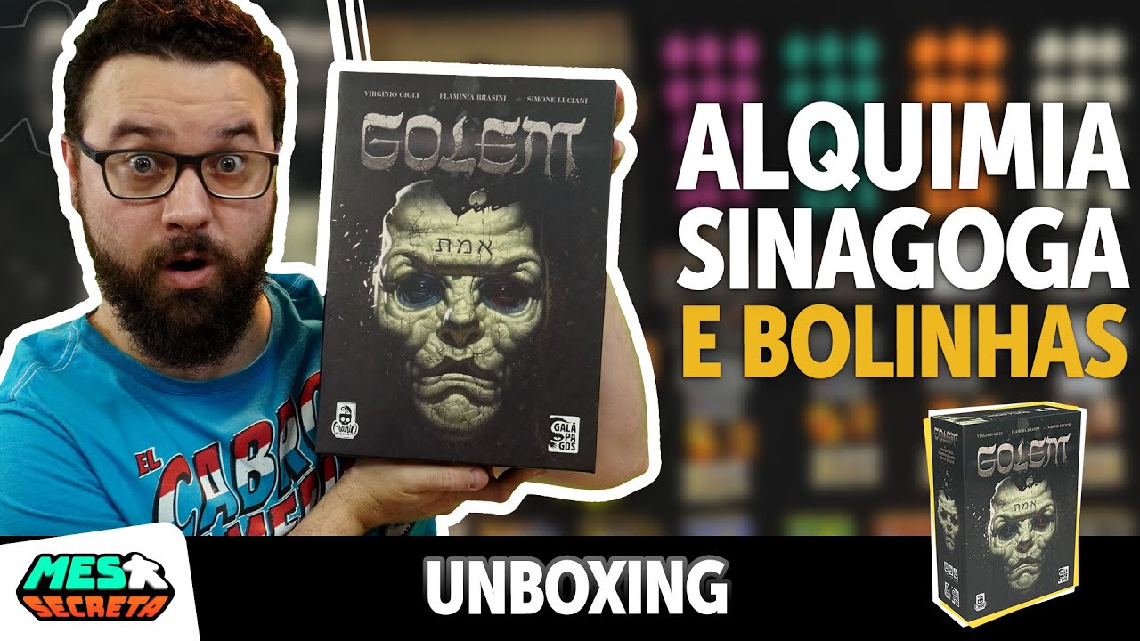 Golem | Detalhes dos componentes | Unboxing