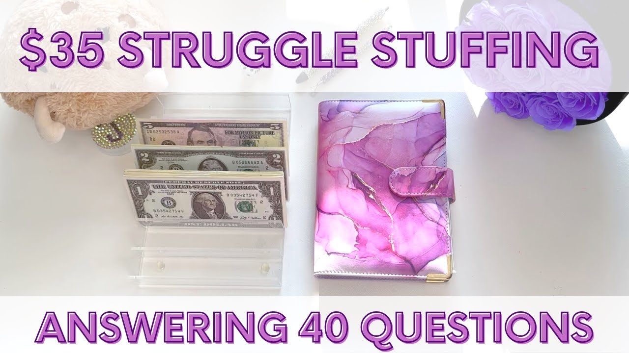 $35 Struggle Stuffing | Answering 40 Questions About Me 😬