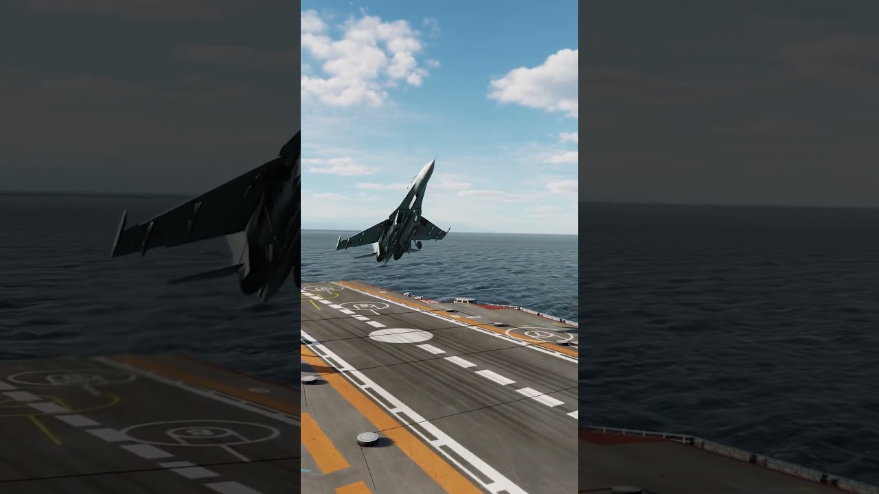 DCS: Su-27 (Successful) Carrier Landing With a Cobra