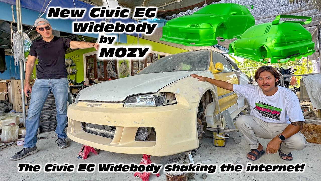 New Honda Civic EG Wide Body by MOZY: Taking Design To The Next Level!