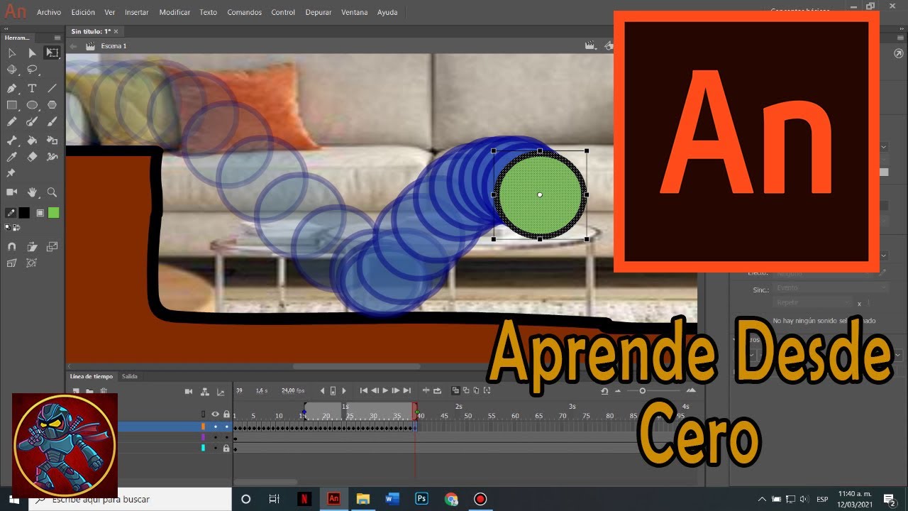 Aprende en Adobe Animate desde cero
