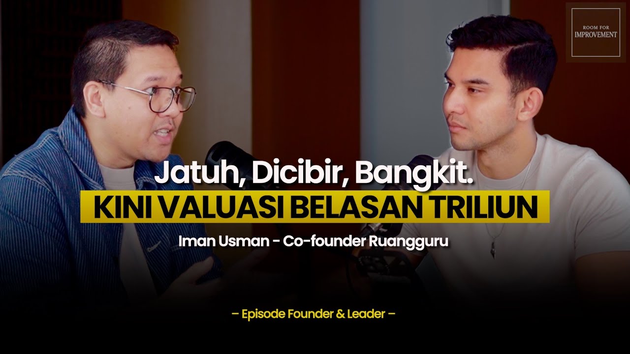 Iman Usman Bongkar Cara Pikir Founder Sukses (dan Kenapa Banyak Anak Muda Salah Jalan!) E#10