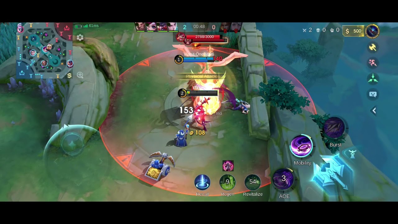 Mvp player  mobolegend game 
