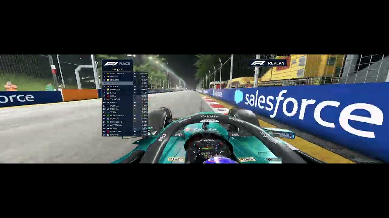 18.2. F1 25 - Singapore - Race [Zero to HERO]