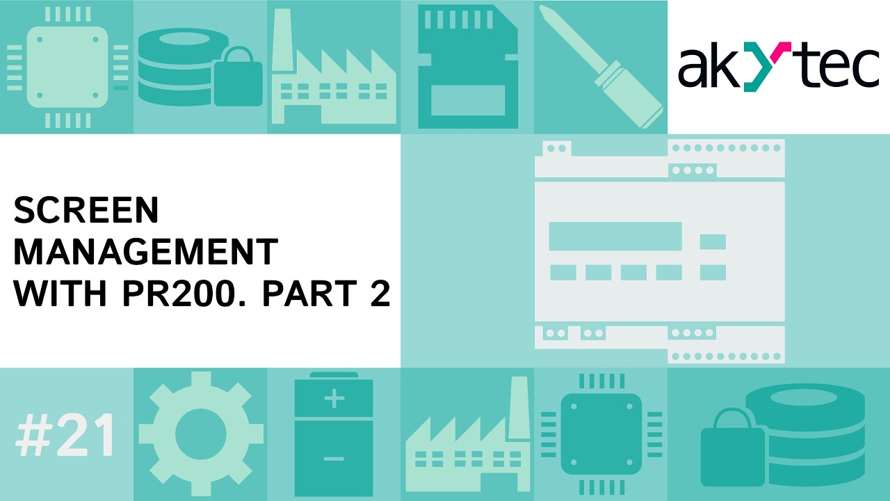 The ALP Course. Screen management with PR200. Part 2