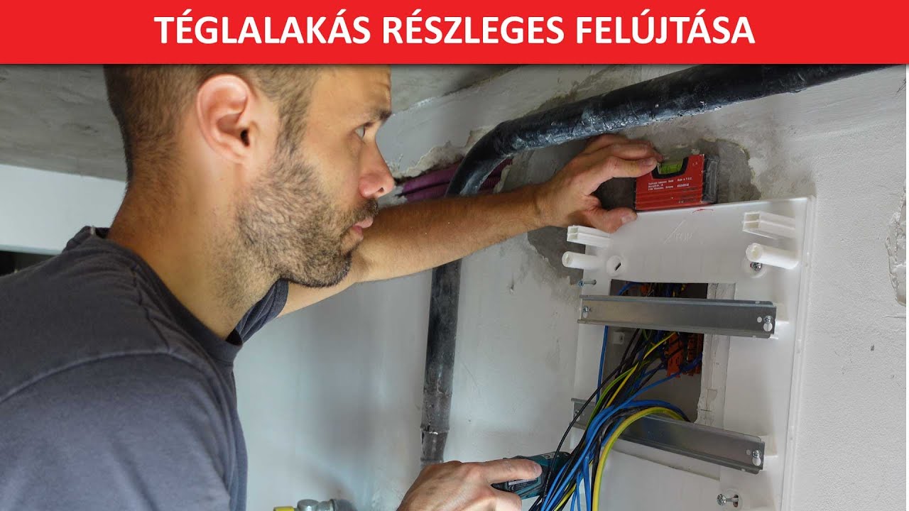 Villanyzerelés egy 11. kerületi téglalakásban