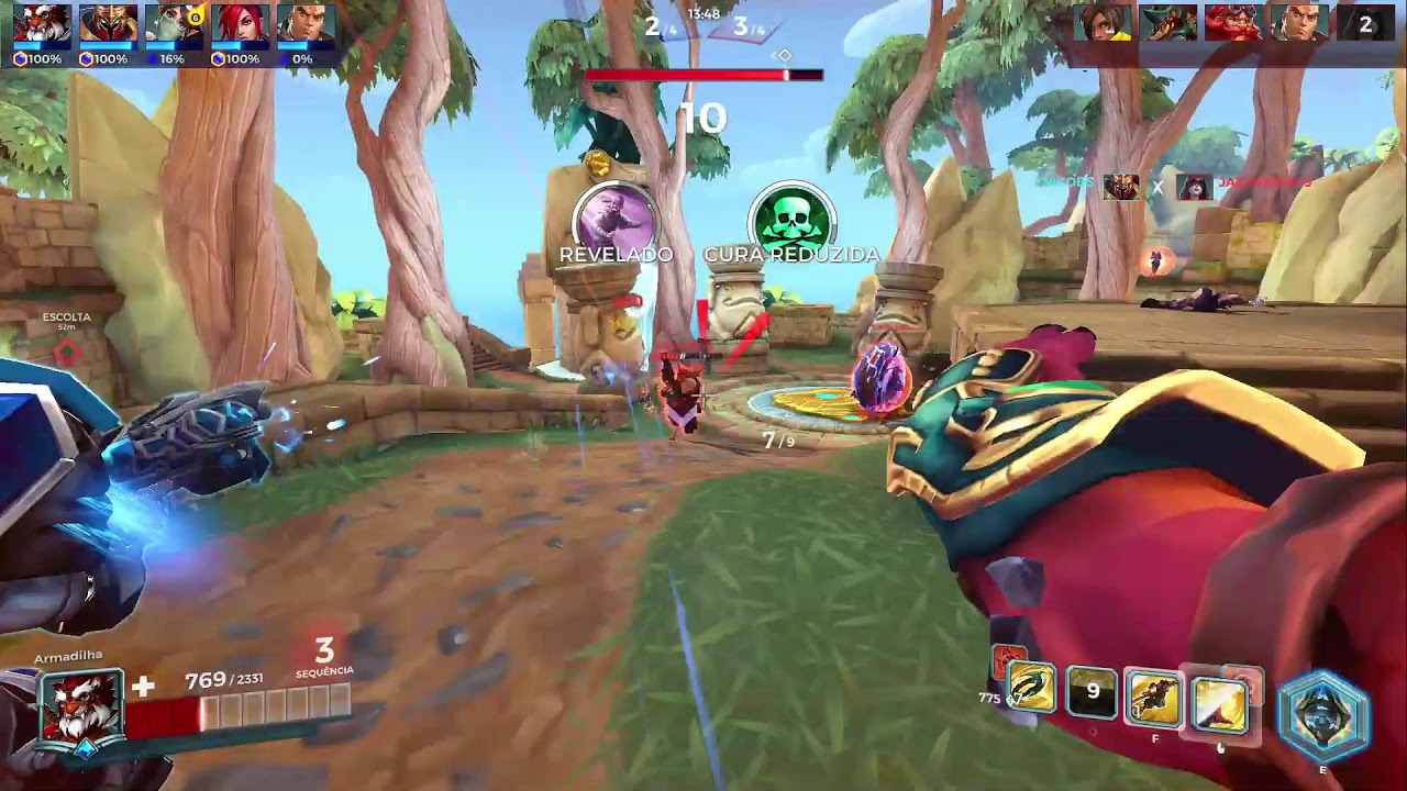 GAMEPLAY - PALADINS APENAS GAMEPLAY, AO VIVO!