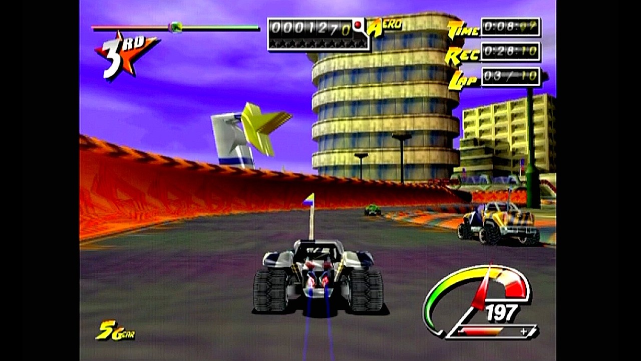 Stunt GP (PS2) - GAMEPLAY -