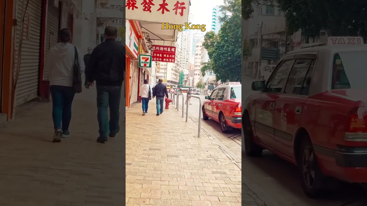 Hong Kong, China 🇨🇳 | Skyscraper City with Real Ambient Sounds 🌆🎧 