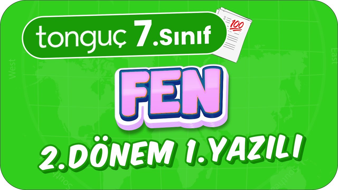 7.Sınıf Fen 2.Dönem 1.Yazılıya Hazırlık 📑 