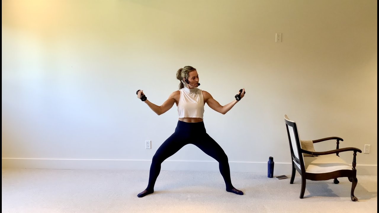 Barre Classic + Cardio | Props: hand weights