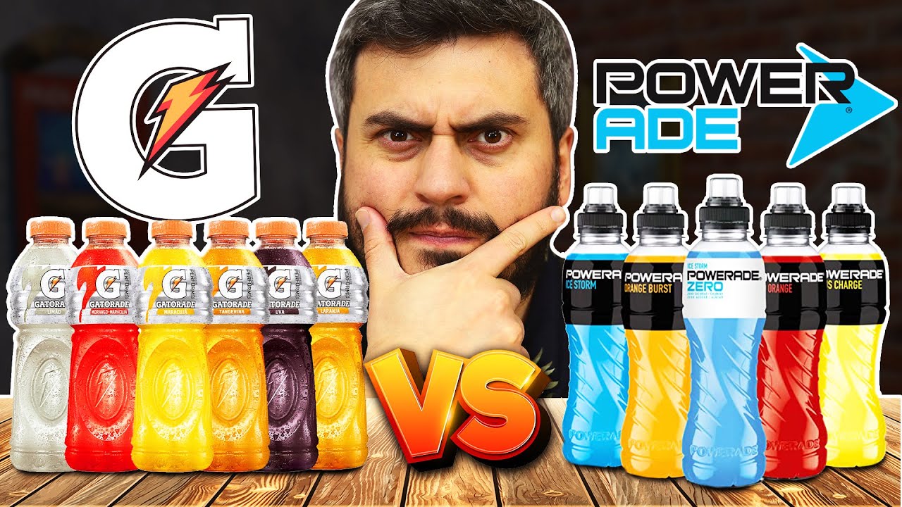 Gatorade VS Powerade (duelo de marcas)