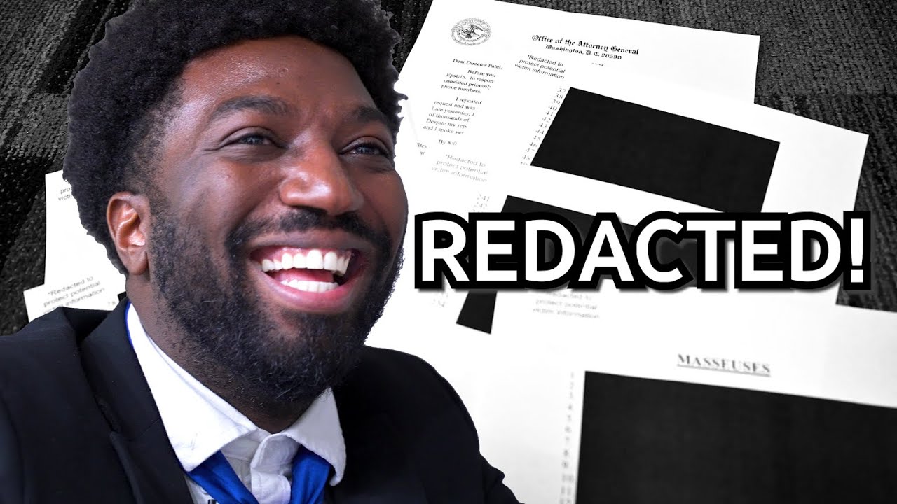 When The President Released The Epstein Files