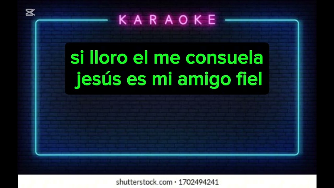 Karaoke:Jesús es mi amigo fiel (Raúl Guanga Gordillo) 
