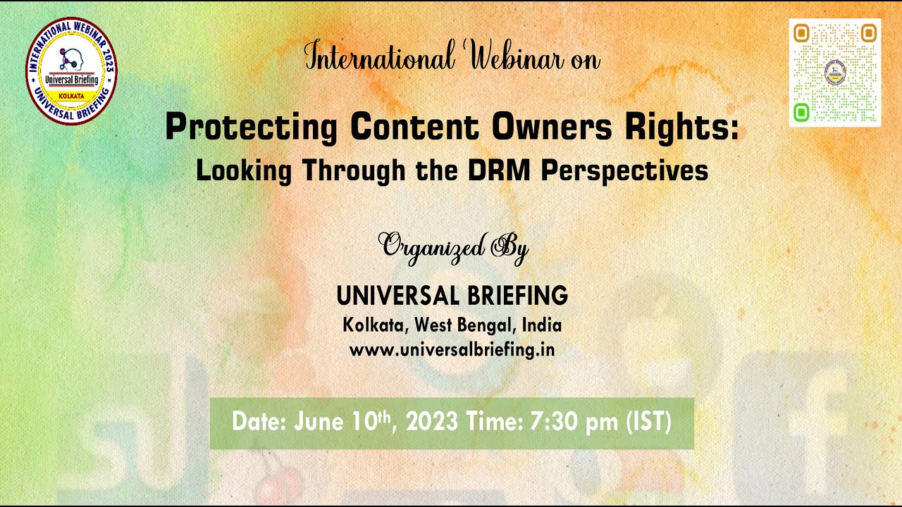 International Webinar 2023 | Protecting Content Owners Rights | Universal Briefing