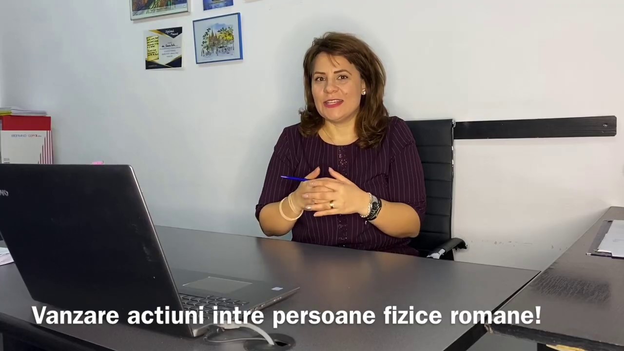Vanzare actiuni intre persoane fizice romane. Impozit 10% pe castig si declaratia unica.