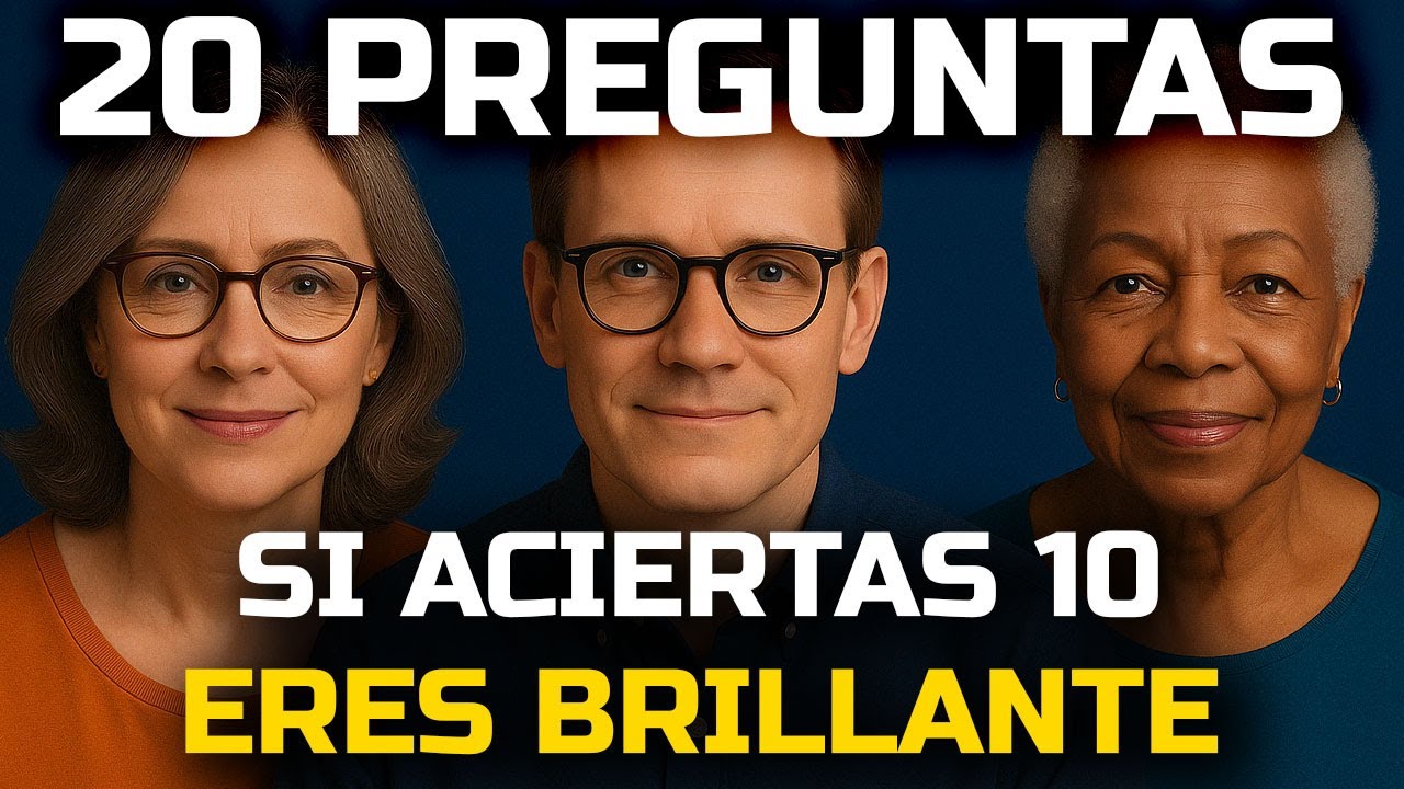 Solo las mentes brillantes responden estas preguntas de Cultura General