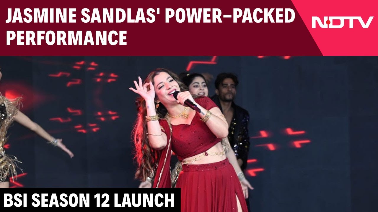 Jasmine Sandlas' Power-Packed Performance At Dettol Banega Swasth India Season 12 Launch