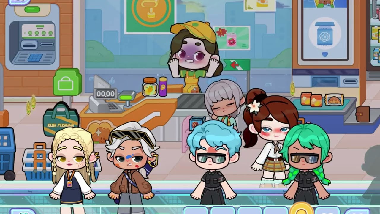 Một ngày vừa ĐI LÀM vừa CHĂM EM trong GAME WORLD của SiSi Channel