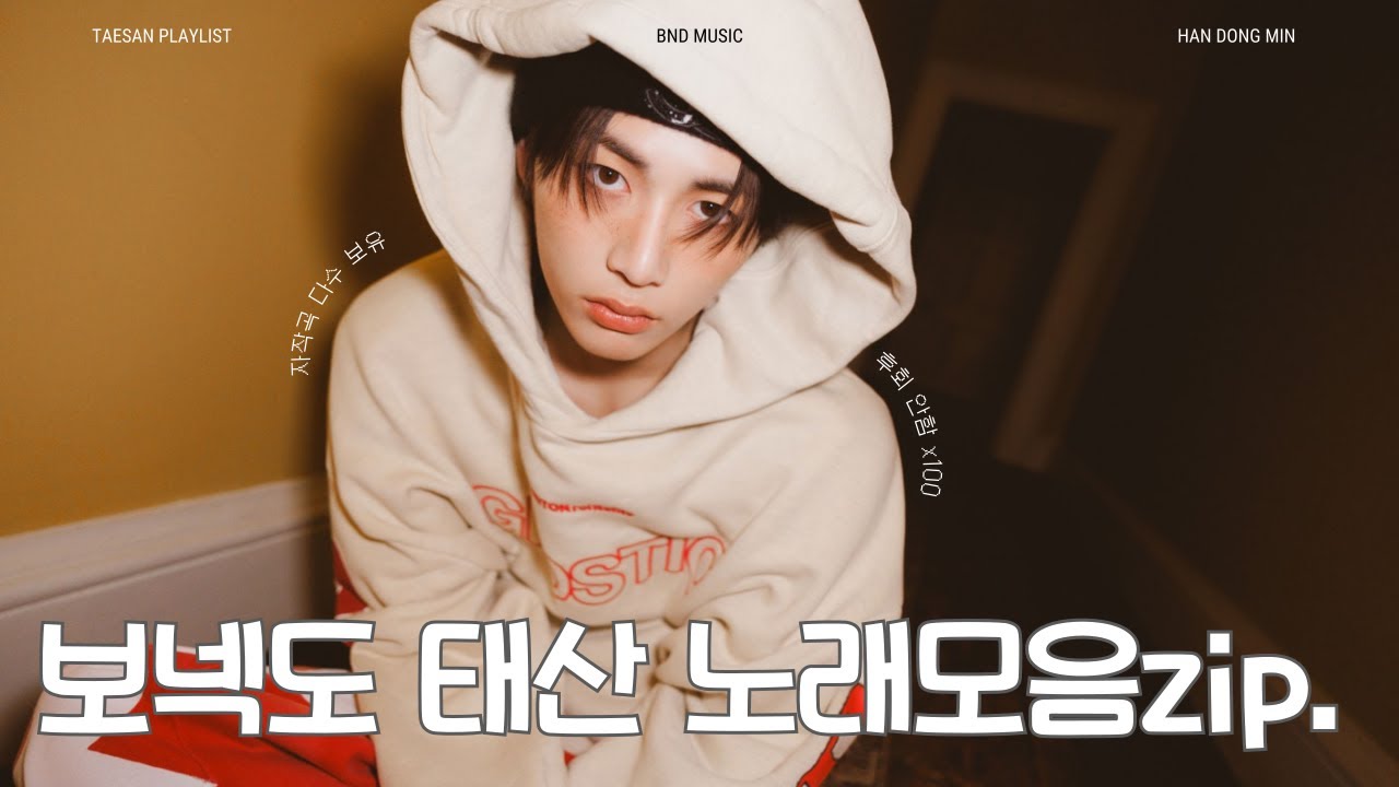 [보넥도 PLAYLIST] 태산 노래 모음집 | 유니크한 감성 가득한 커버곡 & 자작곡 ᕷ˖°