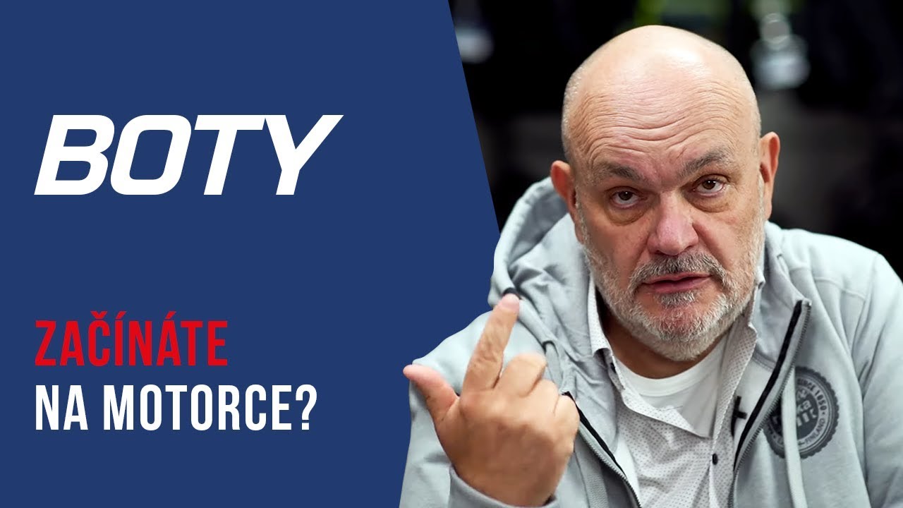 Začínáte na motorce? Boty (4/5)