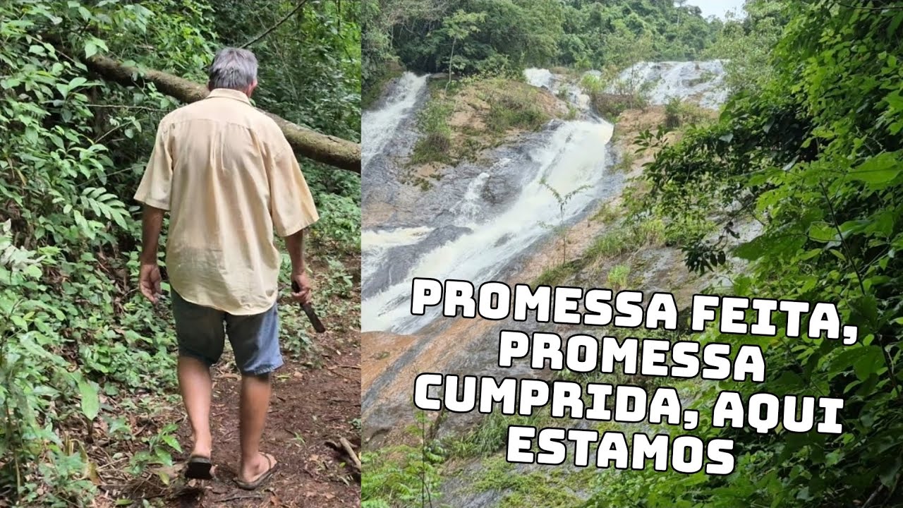 VOLTAMOS E CONSEGUIMOS! A CACHOEIRA EUFRASIA EM JURUAIA, PROMESSA CUMPRIDA