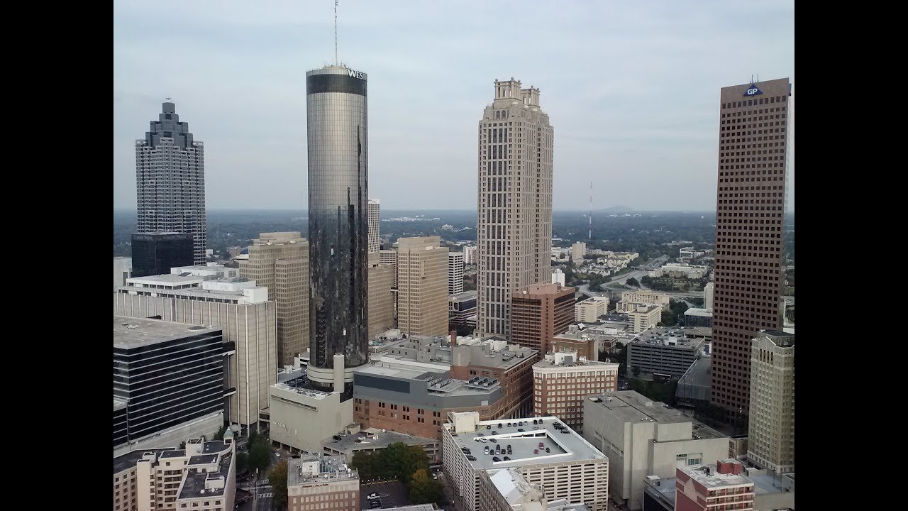 Atlanta, GA As Seen From Its Rooftops  - 