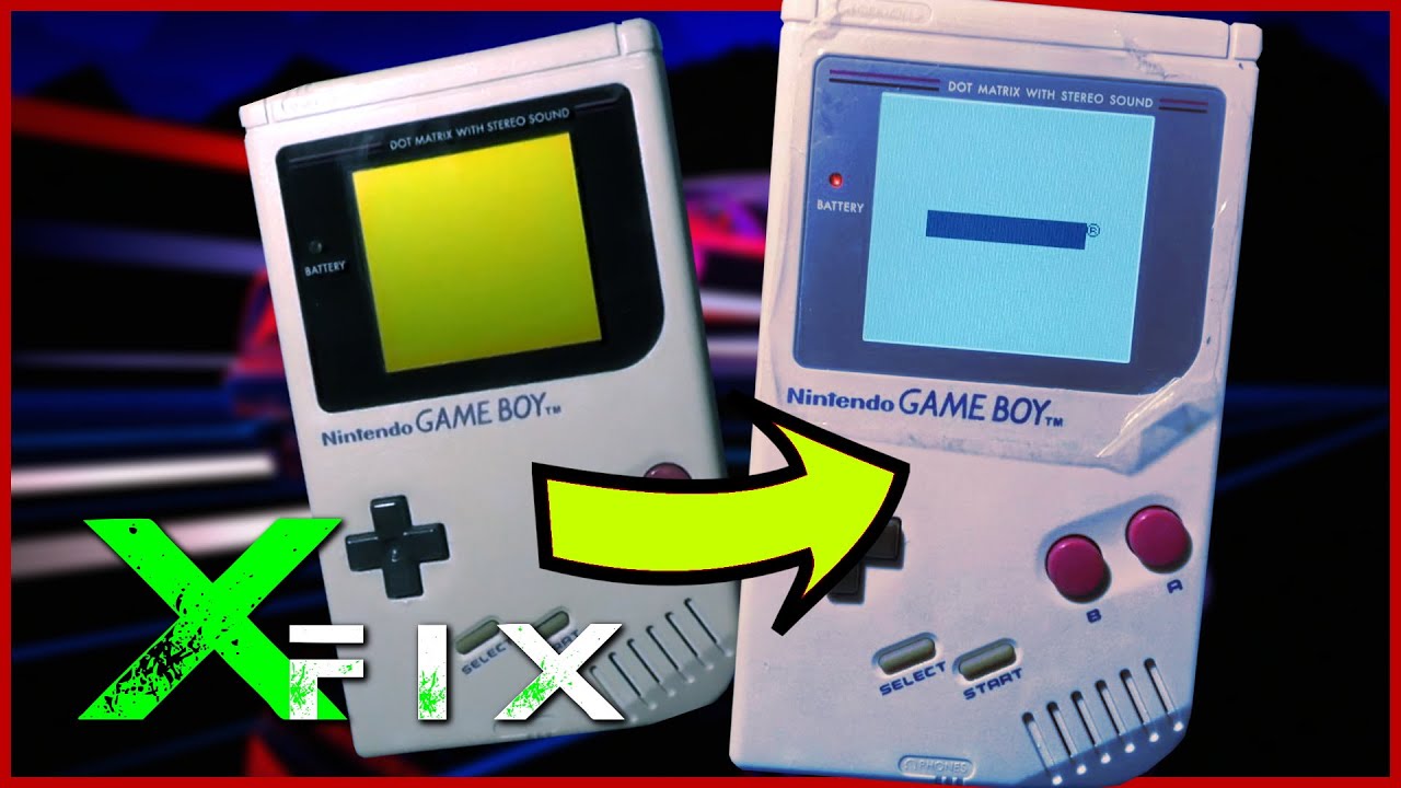 Gameboy Classic DMG - IPS Backlight Mod - Cutting original Case | 📩 4