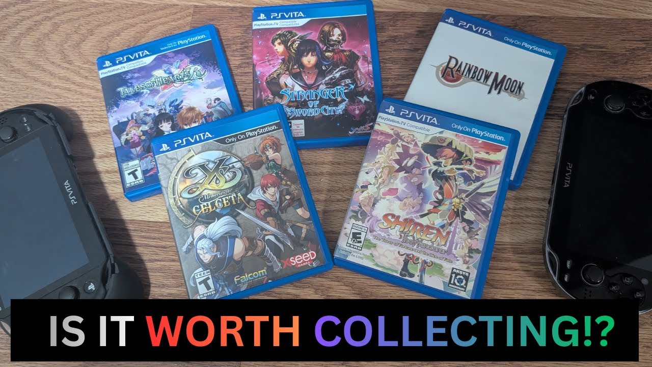 Is an unmodded PS Vita worth collecting for in 2026/ my ps vita collection