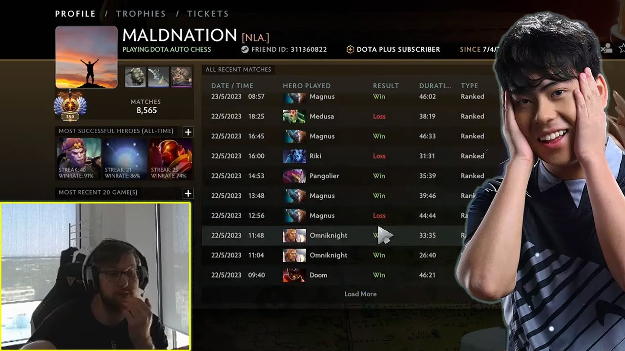 Qojqva checks ANA's match history