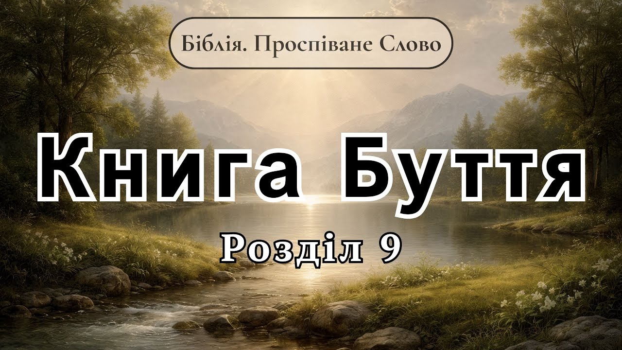 БІБЛІЯ. Книга Буття - Розділ 9