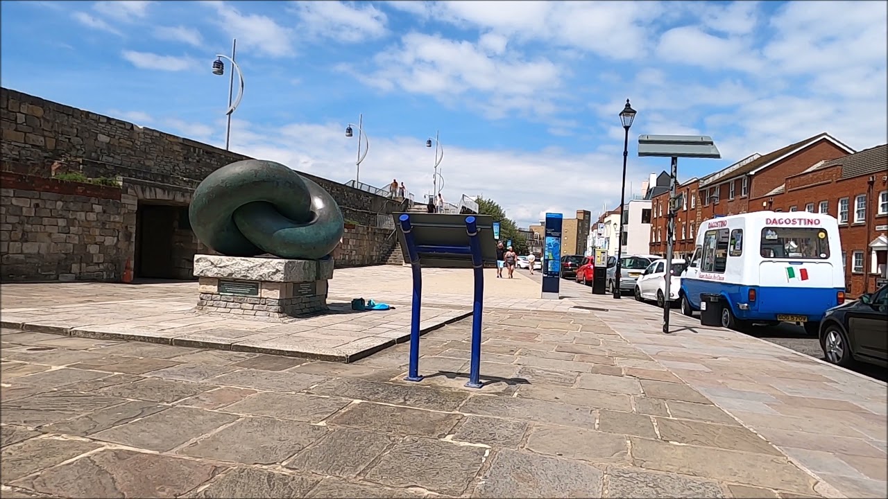 Virtual Walk - Southsea Seafront To Bath Square, Old Portsmouth - June 2021 | kittikoko