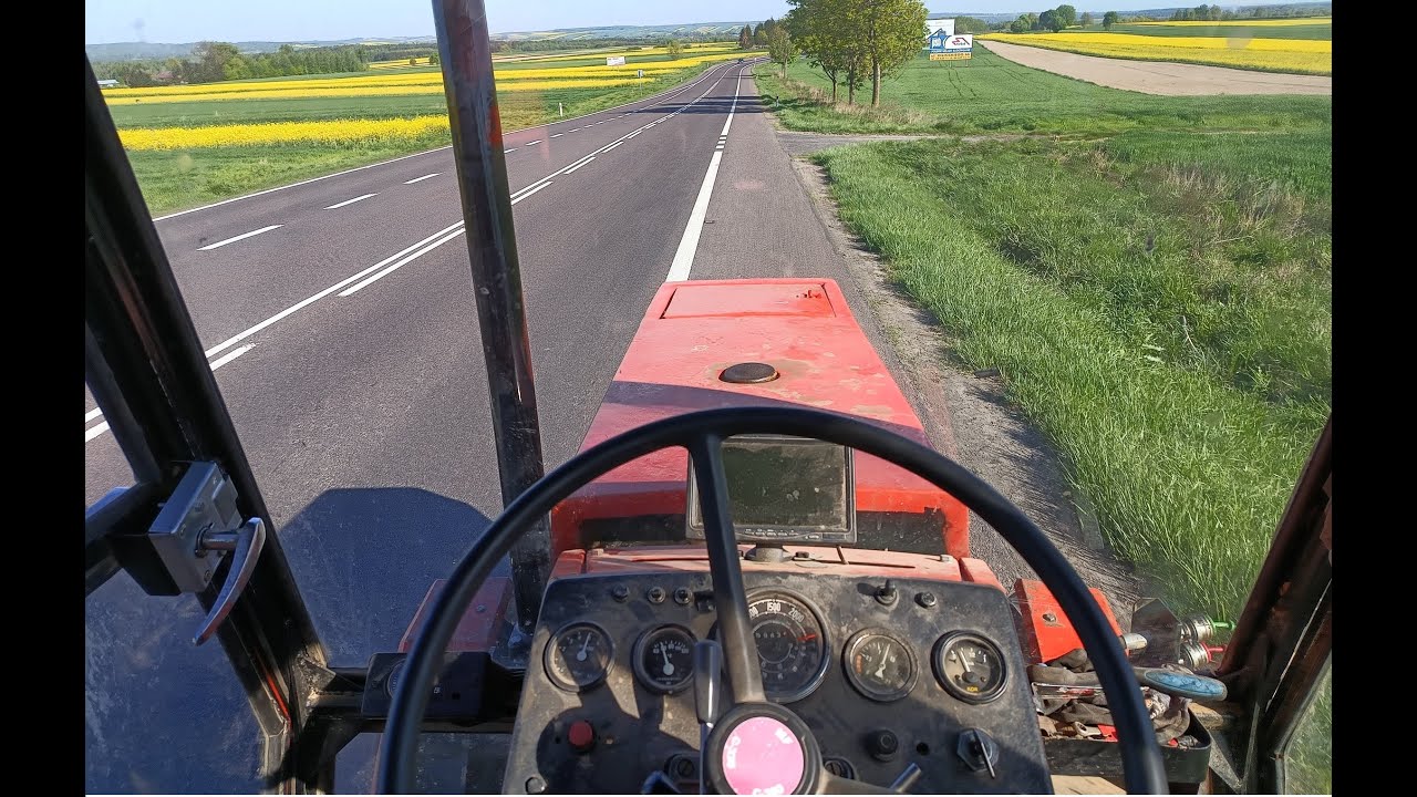 Ursus 385 Turbo i HL 6011- Transport pszenicy 2025