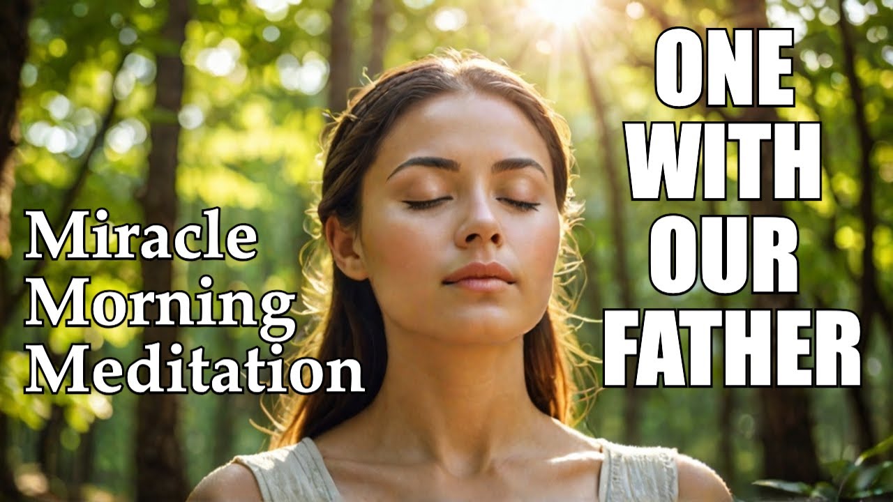 YOUR DAILY MORNING MEDITATION ❤️✝️🔥🙌🏻🕊️ONE WITH OUR FATHER