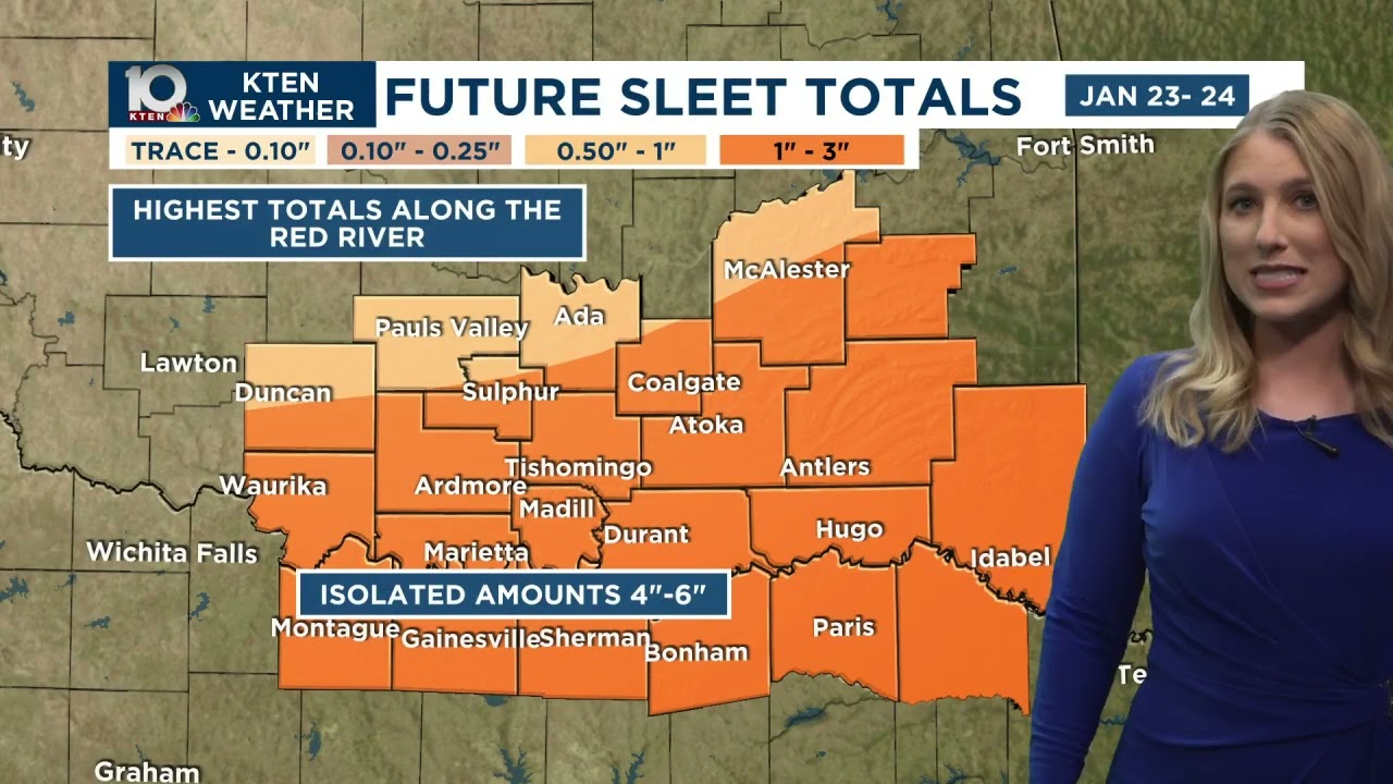 Winter storm arrives tonight - January 23, 2026