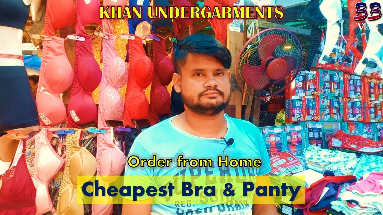 Bra and Panty Wholesale market in Kolkata | Bikini Wholesaler in barabazar | Khan UnderGarments |