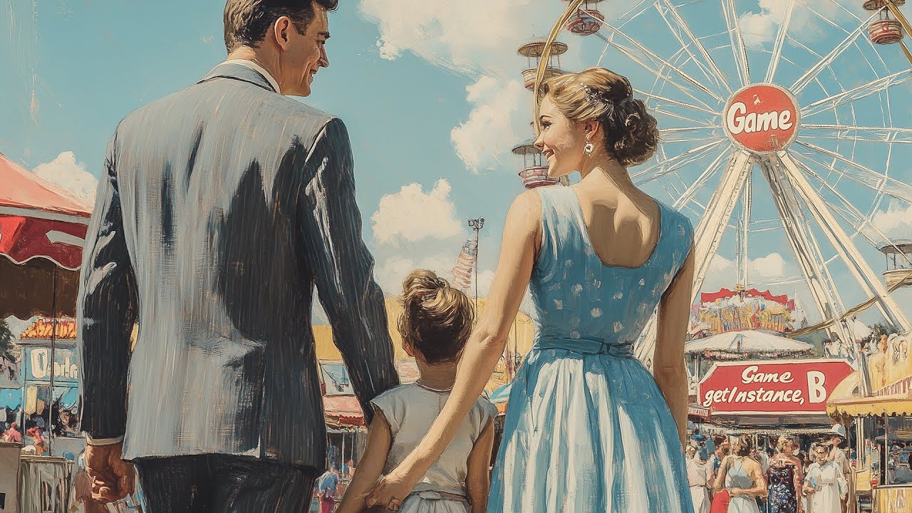 Vintage Oldies Music  - Relaxing Vintage Music | Retro amusement park | 1930s - 1940s Relaxing Music
