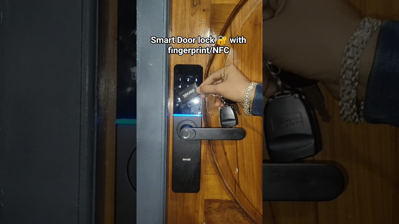 Дверной замок с отпечатком пальца 🔐 от Dorset 